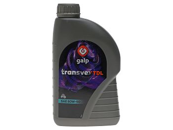 Gearolie - Galp Transvex TDL 80W-90 - 1L